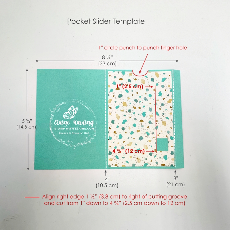 pocket slider template measurements