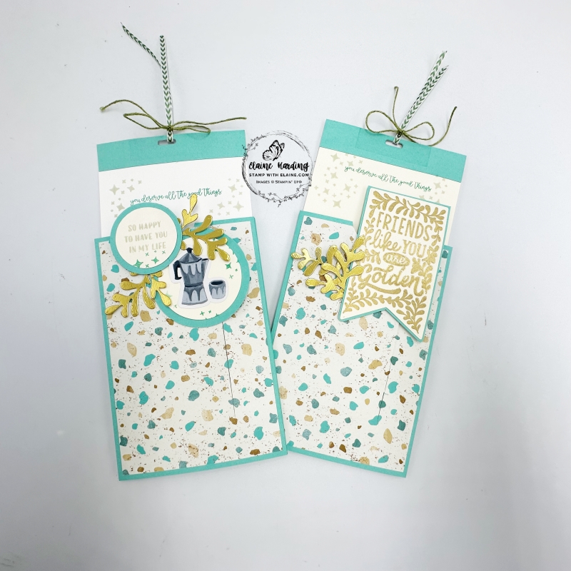 Coastal Cabana Creative Haven  pocket sliders open 