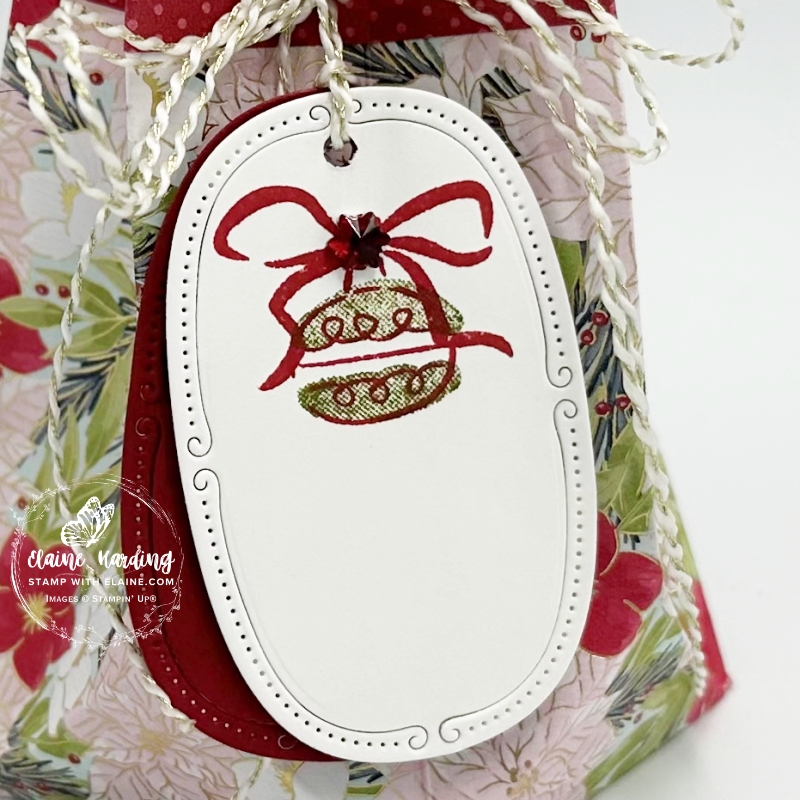 traditional labels with gift of joy
