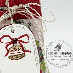 snk pk faceted star bag label