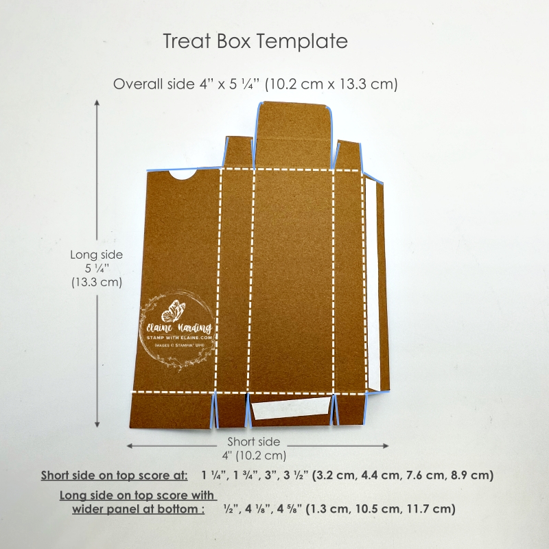 treat box template