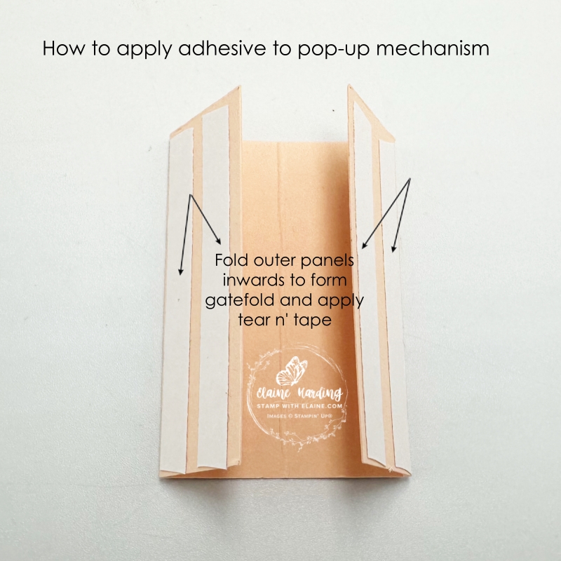 assembling double decker pop-up mechanism