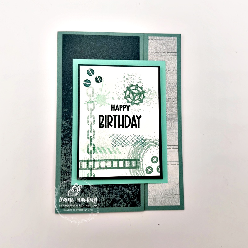 Lost lagoon masculine birthday gift card
