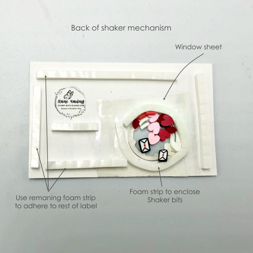 back of shaker mechanism