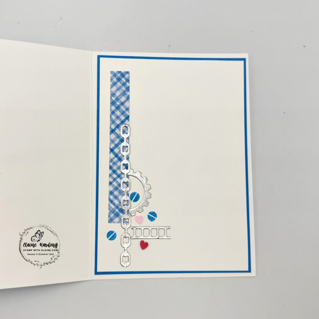 inside shaker valetine card