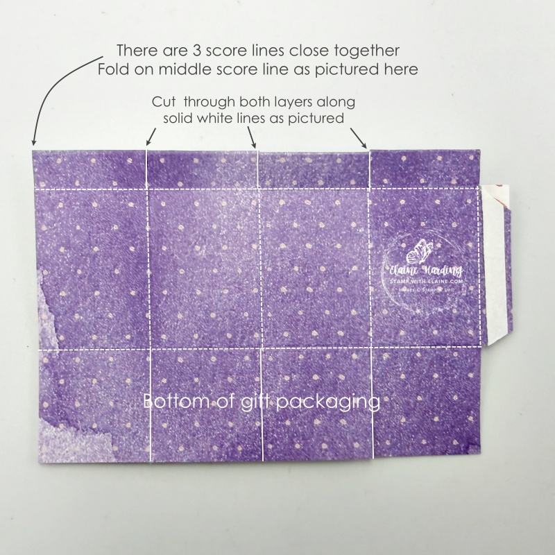 Cutting neck of squash top box