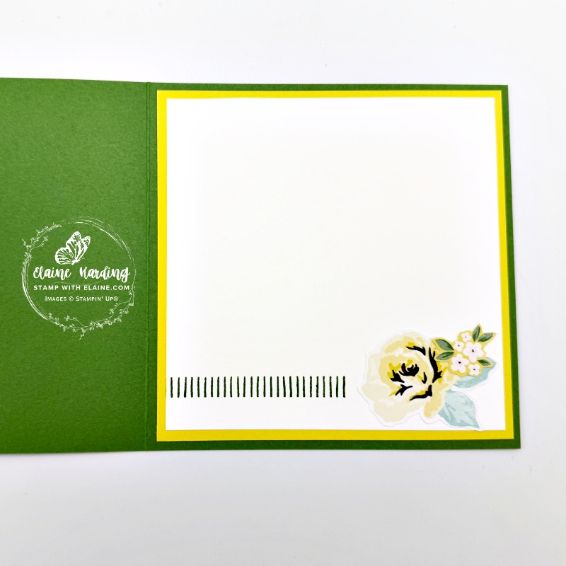 inside mosaic card with joyful squares