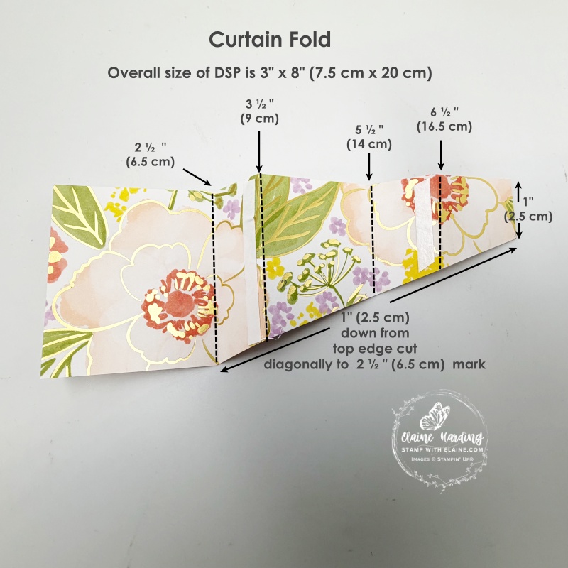curtain fold scoring pictorial instructions