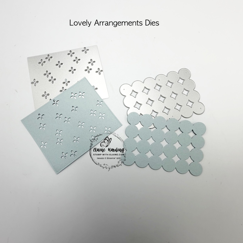 eyelet and joined circle dies from Lovely Arrangements die set