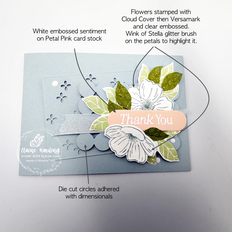 picture notes card front Lovely Arrangement 