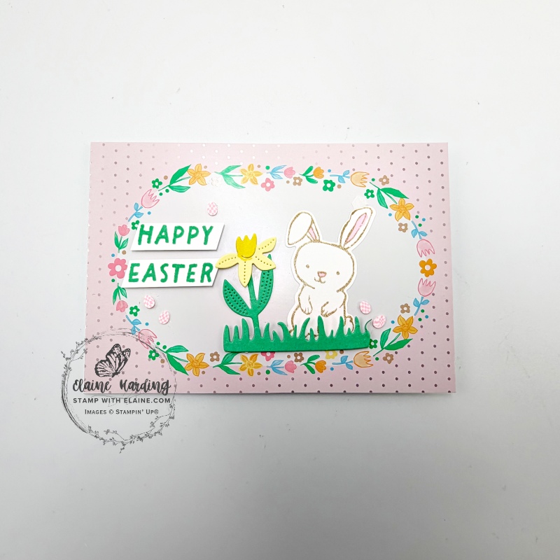 quick clean simple easter card