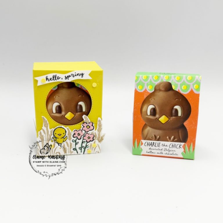 Easter treat box - Stamp with Elaine