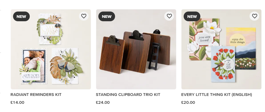 New kits for March 2026