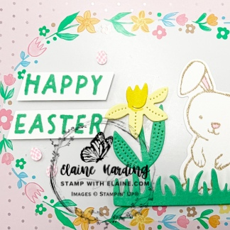 snk pk quick easy simple Easter card