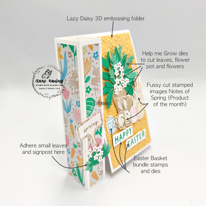 picture instructions for die cuts