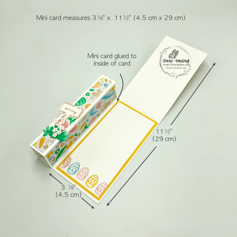 mini card measurements