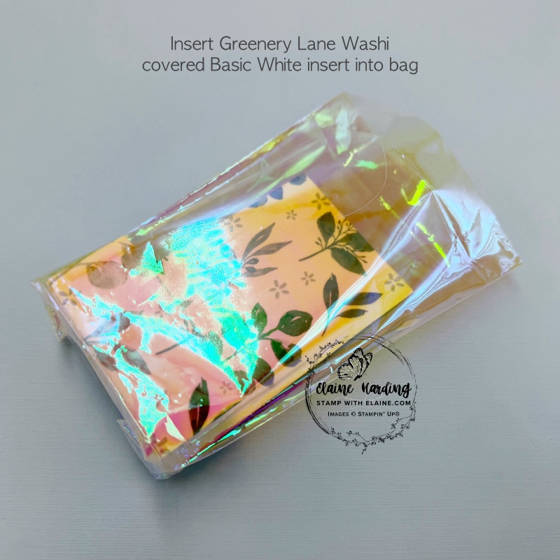 insert the prepared insert