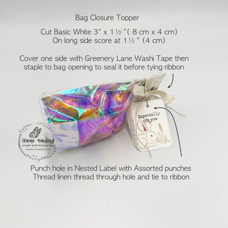 bag closure topper