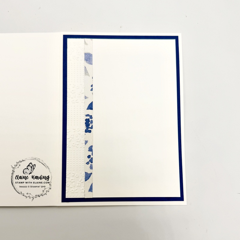 inside paradise garden thank you card