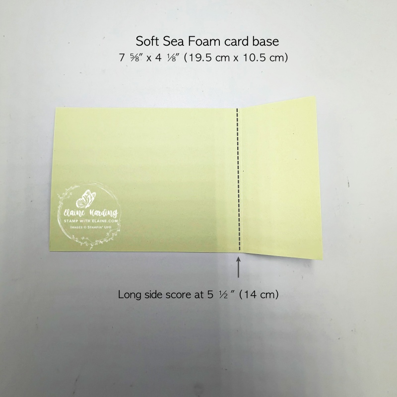 Soft sea foam card base