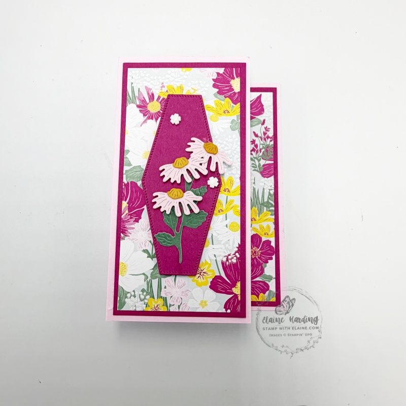 fun fold with flocked paper Flowering Meadow bundle