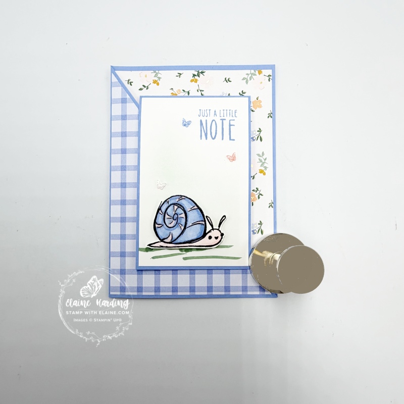 fun fold card finished