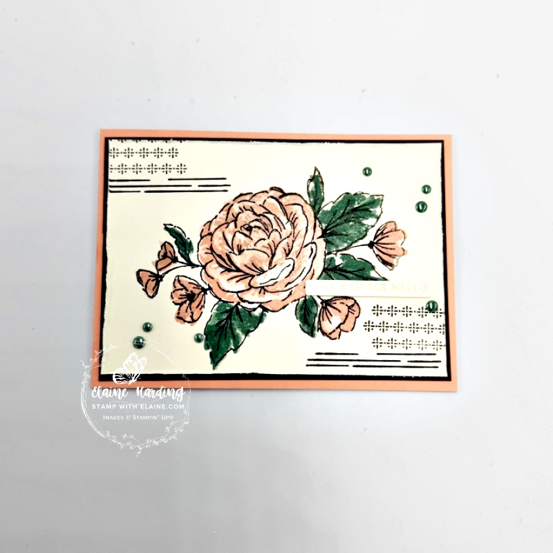 landscape crisp cantaloupe sweetly sentimental card