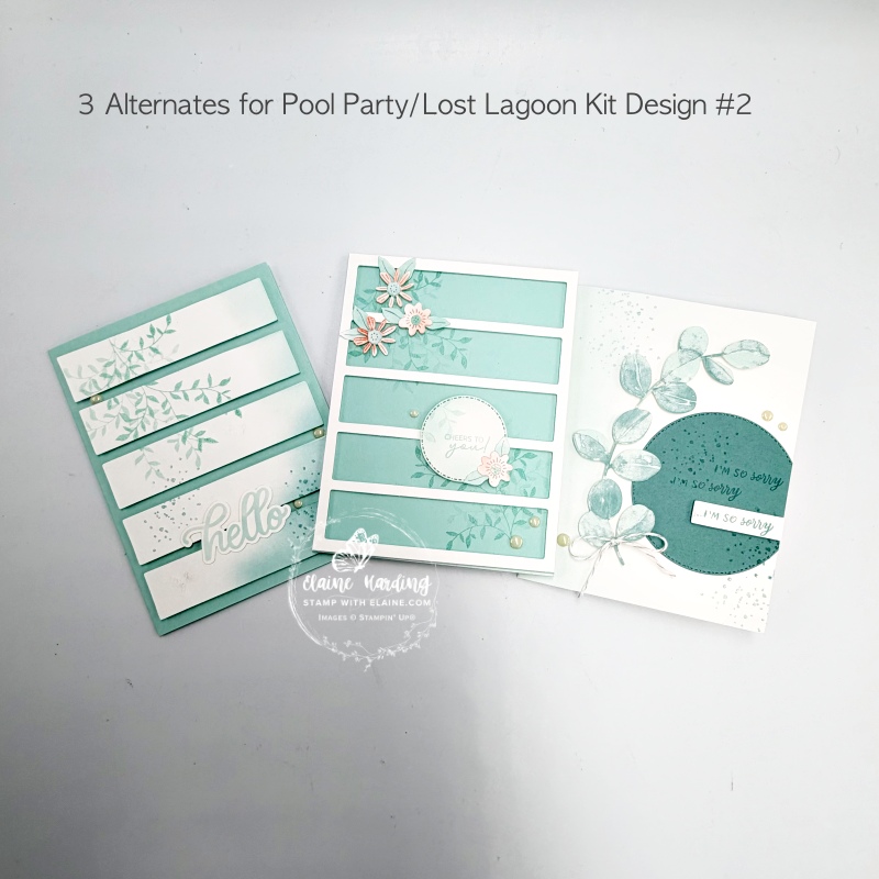 3 alternates Pool Party/Lost Lagoon kit Design 2