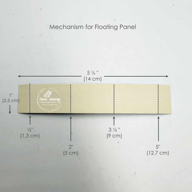basic beige floating panel mechanism