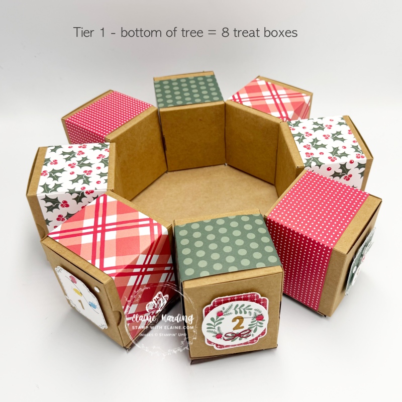 bottom tier 1 of advent calendar