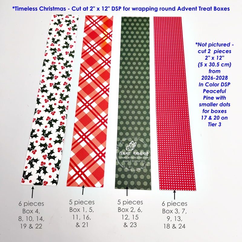 cutting picture guide for box wrapping dsp strips
