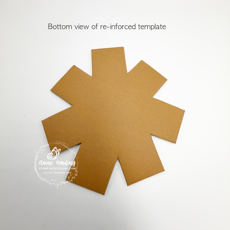 bottom view of tier 2 pecan pie template