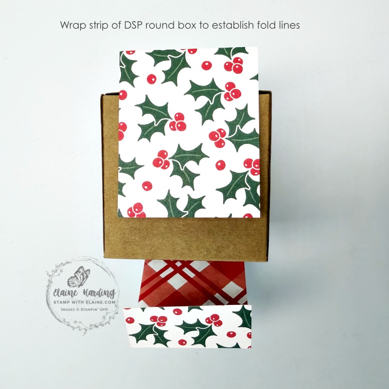 short cut wrapping dsp around treat box