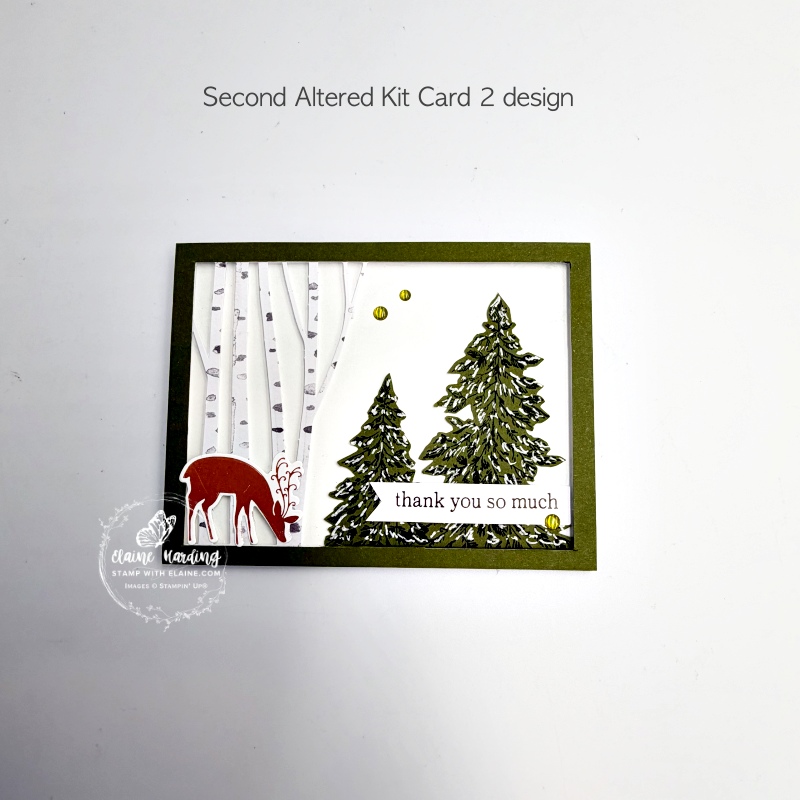 second altered card for kit card design 2 aspends of gratitude