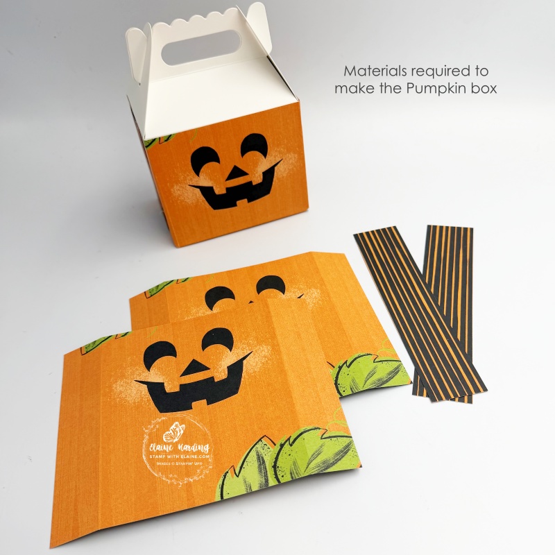 Pumpkin gabled halloween materials