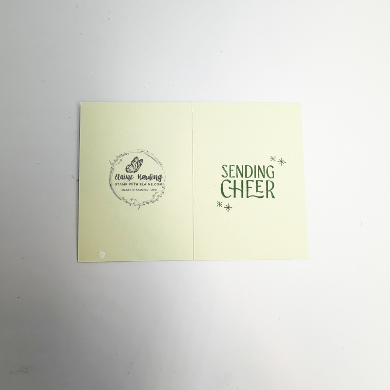 inside Wreath & Wonder bundle christmas card